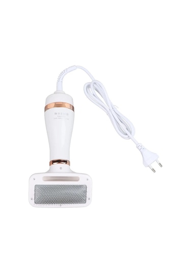 Soulader Evcil Hayvan Kurutma Makinesi 2'si 1 Arada Profesyonel Kedi Köpek Saç Üfleyici Fön Cihazı Düşük Sesli Soğuk Sıcak Hava Ayarlı Yıkama Sonrası Kurutma Ve Tüy Bakım Fırçası Uzun Kısa Tüylü Dostlar İçin