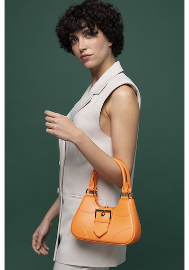 Sisley Sly 004 El Çantası Std / Turuncu Turuncu