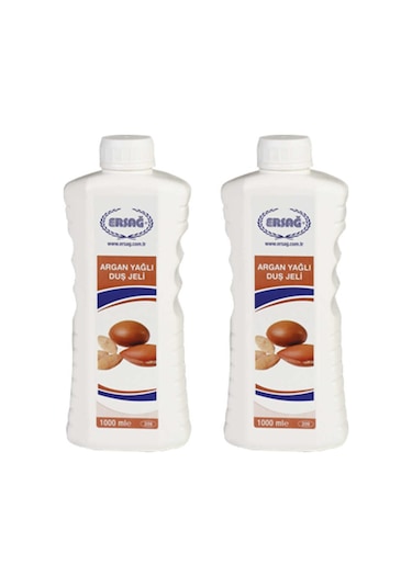 Ersağ Argan Yağlı Duş Jeli 2 x 1 L