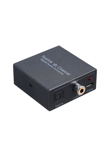 Kompakt Ve Taşınabilir İki Yönlü Dijital Ses Dönüştürücü: Koaksiyal Ve Toslink Çift Giriş/çıkış, Spdıf Ses Sinyali Aktarımı