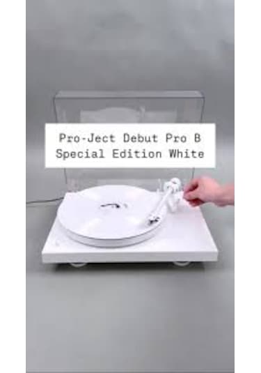Pro-ject Debut Pro B White Edition Pick İt Pro
