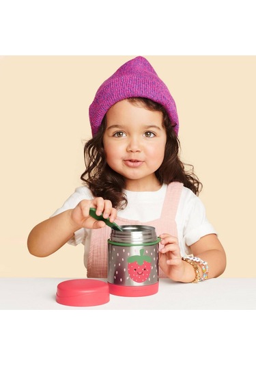 Skip Hop Spark Style Paslanmaz Çelik Termos 325 ML Kırmızı