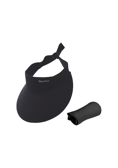 Kadın Ince Boş Üst Iz Yok Katlanabilir Güneş Şapkası Rcmk6e Açık Pembe - Siyah