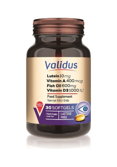 Validus Lutein 10 Mg Zeaxanthin 2 Mg Omega-3 30 Softjel
