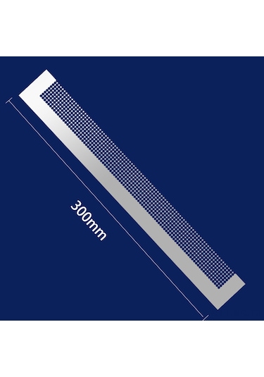 Reedark Elmas Çizim Cetveli - Hassas Delikli Paslanmaz Çelik Ölçek Aracı 768 Delik Diğer