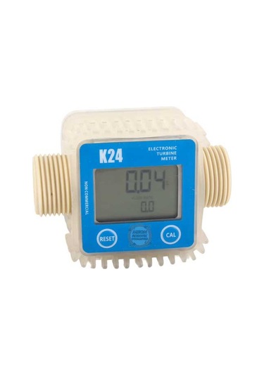 K24 Dijital Türbinli Dizel Yağ Yakıt Sıvı Akış Ölçer- Debimetre