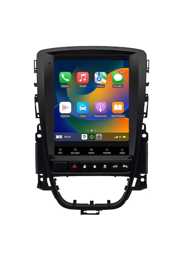 Opel Astra J Android Multimedya Sistemi 2010-2019 Cadence 4/64 Tesla