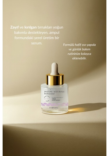 Insane Naturale Tırnak Bakım Serum 20 ML