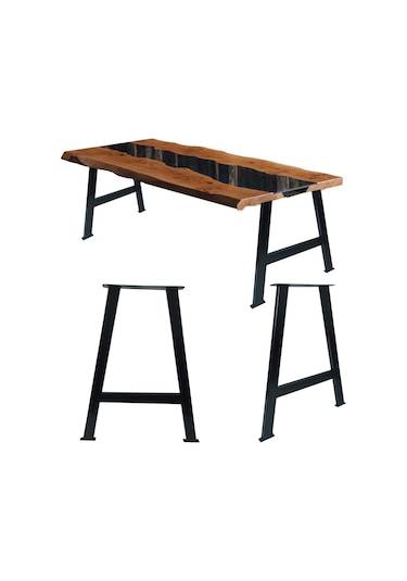 Bin1Fırsatt Masa Ayağı Ev Ofis Bahçe Masif Çalışma Yemek Masası Metal Ayak