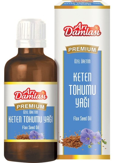 Arı Damlası Keten Tohumu Yağı 50 ML