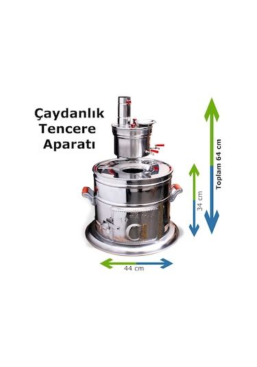 Yaramış 12 Parça Semaverli Pik Demir Döküm Mangal Seti