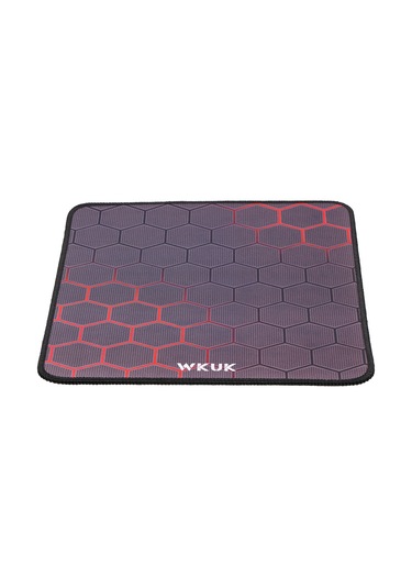 Ruicoo Oyuncu Ve Ofis Kullanımı İçin Kaymaz Kauçuk Tabanlı Dayanıklı Mouse Pad - 25x30 Cm Kırmızı Izgara Desen