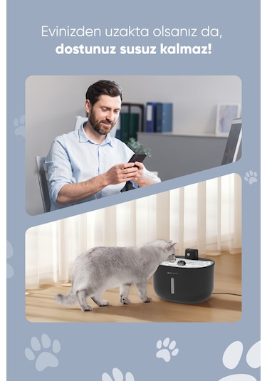 Şımart Akıllı Evcil Hayvan Sebili 3 L