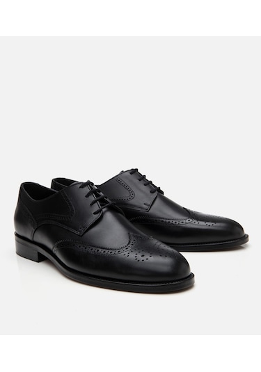Hotiç Erkek Deri Siyah Hafif Tabanlı Klasik Ayakkabı 02ayh303070a100 Siyah-black