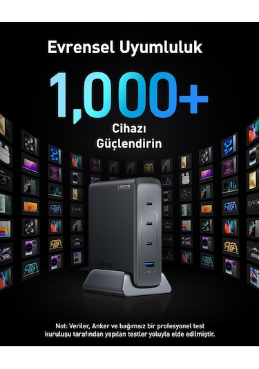 Anker Prime 749 Masaüstü Şarj Cihazı 240w Gan-4 Port - A2342