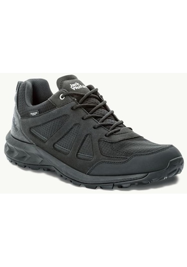 Jack Wolfskin 4051271 6000 Woodland 2 Texapore Low M Black Erkek Outdoor Ayakkabı 001