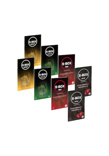 S-Box Karma Set Prezervatif 96'lı