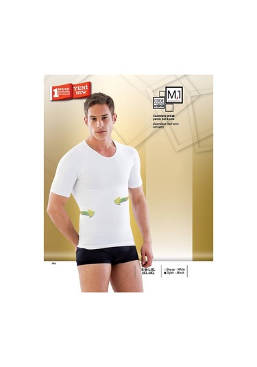 Emay Dikişsiz Yarım Kol Korse Atlet E1010