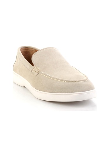 Kum Hakiki Deri Erkek Casual Ayakkabı E01905001102 Kum