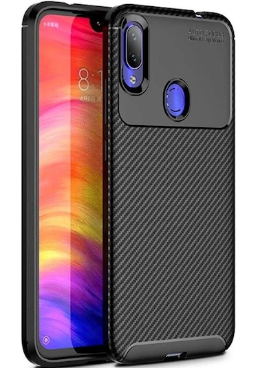 Xiaomi Redmi Note 7 Kilif Karbon Silikon Case 389460930