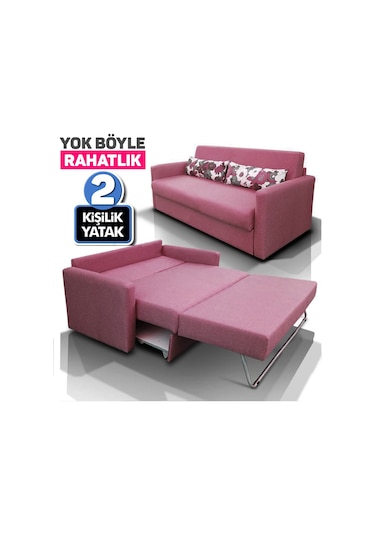 Seray Servol 2 Kişilik Yataklı Şezlonglu Kanepe