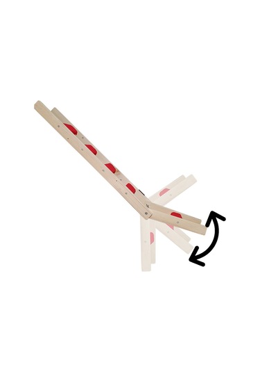 Doğal ahşap duvara veya yere kedi merdiveni Kedi tırmalaması 85cm