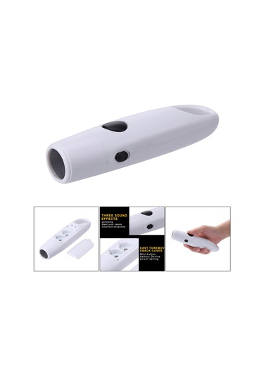 Suntek Elektronik Düdük Spor Elektrikli Kordonlu Beyaz Beyaz