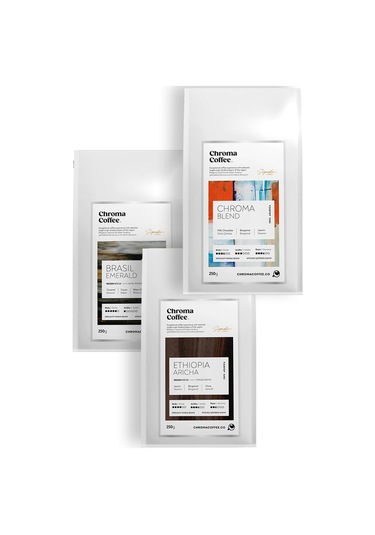 Chroma Coffee Signature Series Çekirdek Kahve 3 x 250 G