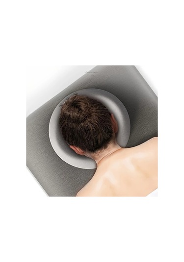 Honeybeeshop Gri Ayarlanabilir Masaj Yuz Yastigi Yatak Icin Rahat Bas Destegi Polyester Sunger 28 7cm X 7 37cm