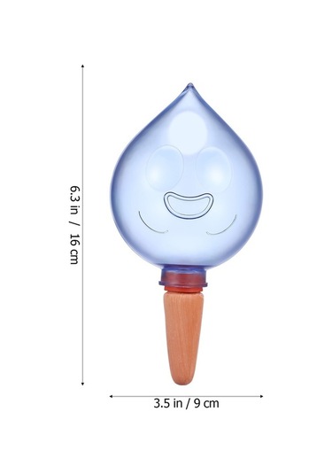 Pazly Eğlenceli Tasarım: Bitkileriniz İçin Otomatik Sulama Topu - Gülümseyen Yüzler Ve Su Damlaları