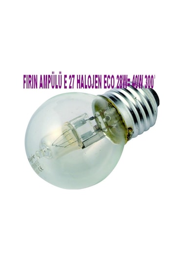 Fırın Ampulü 28W 40W E27 300 Derece
