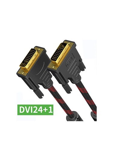 Dvı 24+1 Örgülü Kablo Dvı-d 24+1 Erkek Erkek Kablo 10m
