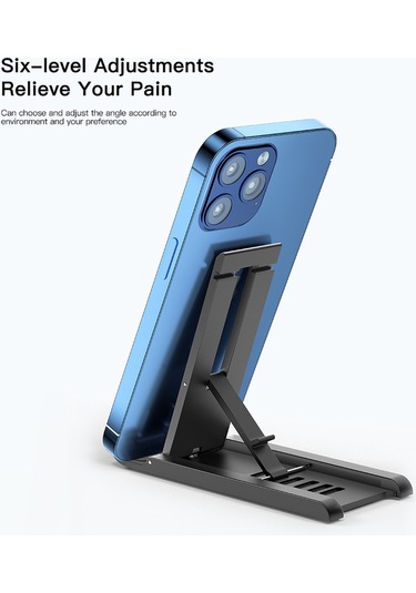 Cbtx Essager Taşınabilir Cep Telefonu Tutucu Ayarlanabilir Katlanabilir Masaüstü Telefon Braketi Standı - Yeşil