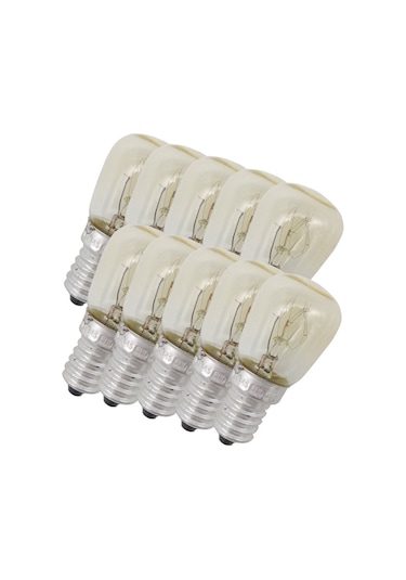 Halojen 15 Watt Buzdolabı Ampulü 10 Adet