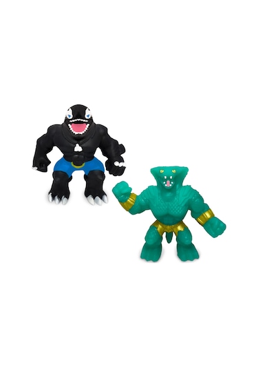 Elastikorps Fighters İkili Paket 7 Cm Artik Vs Reptilor Goojitzu