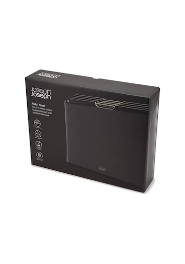 Joseph Joseph Folio Standlı Kesme Tahtası 4 Lü Siyah
