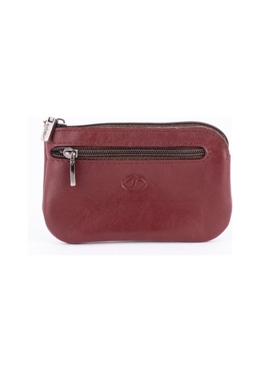 609 Model Hakiki Deri Bordo Anahtarlık