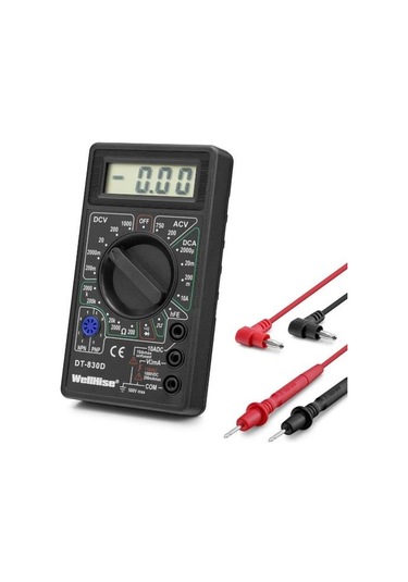 Wellhise Dt-830d Dijital Multimetre Ölçü Aleti