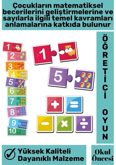 Preschool Eğitici Sayıları Öğretici Matematik Geliştirici Okul Öncesi Eğlenceli-sayıları Öğreniyorum