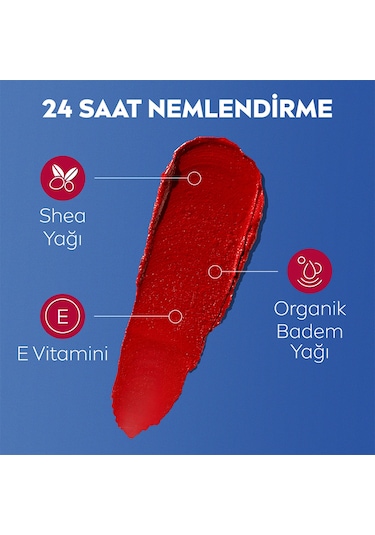 Nivea Renkli Dudak Bakım Kremi ve Yanak Balmı SPF30 Red