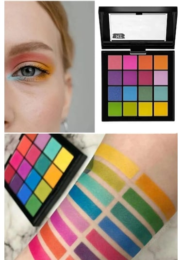 Mt Cosmetics Göz Far Paleti 16'lı