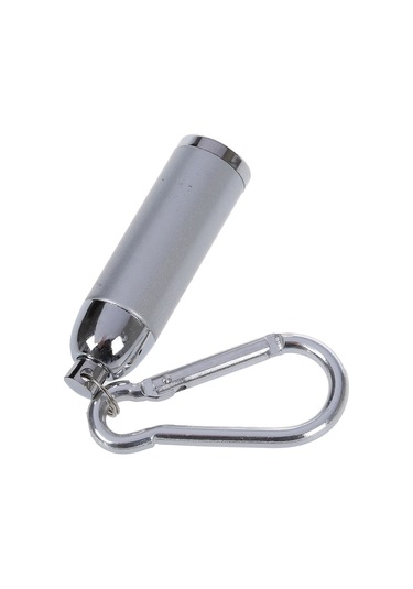 Fasdaga Taşınabilir Mini Led El Feneri Torch Işık Anahtarlık Siyah