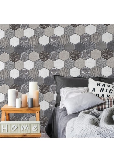 Opulentliving Su Yalıtımlı Pvc Duvar Kağıdı - Mutfak, Banyo, Oturma Odası - Ekonomik Ve Çevre Dostu Desenler