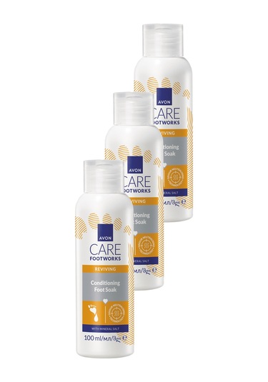 Footworks Canlandırıcı Ayak Banyosu 100ml Üçlü Paket