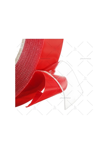 ÇİFT TARAFLI SİLİKONLU ŞEFFAF MONTAJ Bandı (EN:19mmX2metre)