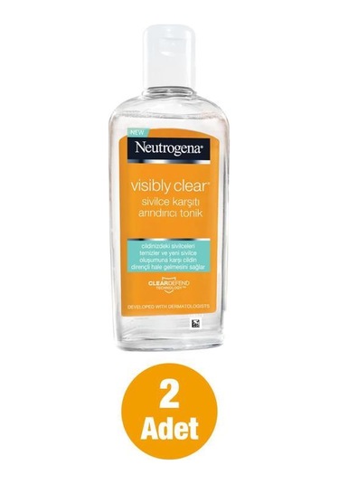 Neutrogena Visibly Clear Sivilce Karşıtı Arındırıcı Tonik 2 x 200 ML