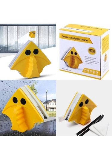 Ekostem Mıknatıslı Cam Pencere Silme Aparatı İnce Tekli Camlar İçin 3-8 MM