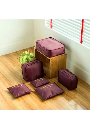 Lıtebag Valizdeki Eşya Ve Çarşafların Saklanması İçin Seyahat Düzenleyici 205345067 Bordo