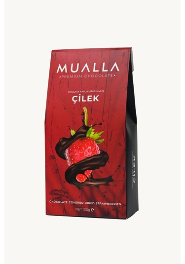 Çilek - Çikolata Kaplı Kuru Meyve