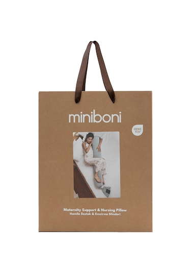 Miniboni Hamile Destek & Emzirme Minderi - Bej Standart